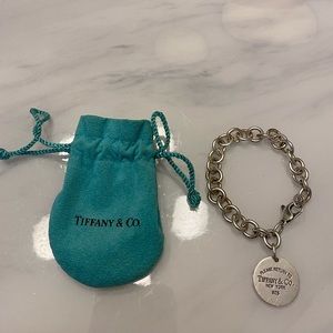 Tiffany & Co. Round Tag Bracelet